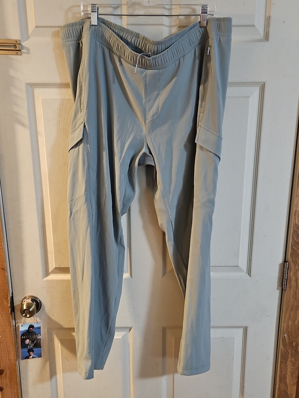ALL IN MOTION MENS DWR WOVEN PANT: GREEN: NEW WITH TAGS: SIZE XXL